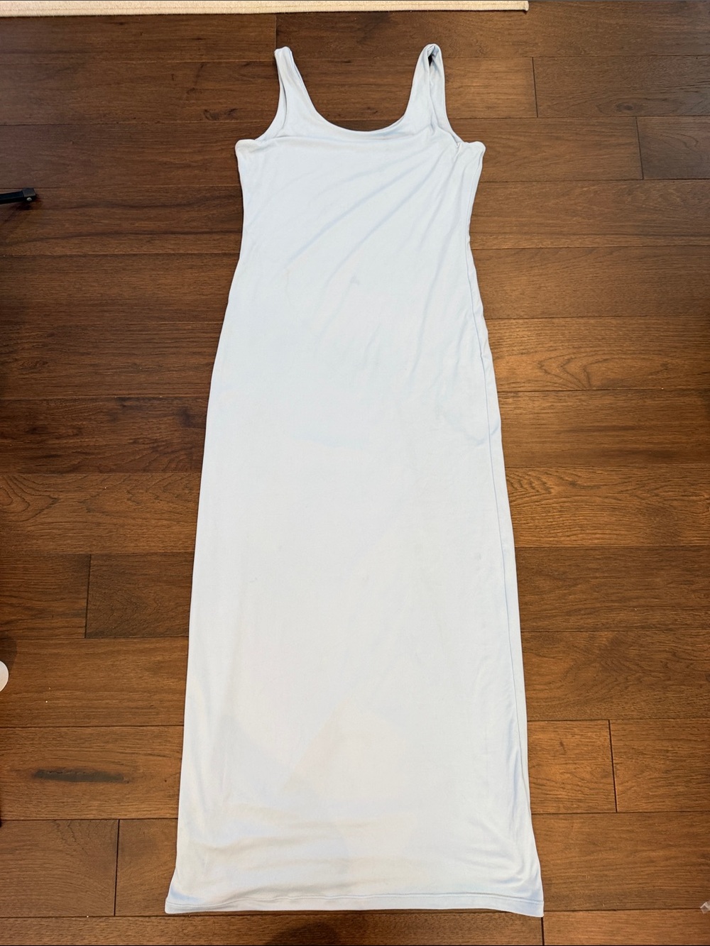 Bumpsuit Light Blue Maternity Maxi Dress Size Large - C30-111